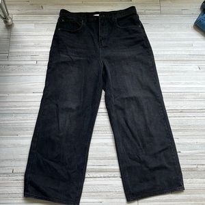 BDG Black jeans high and wide size 33 excellent condition